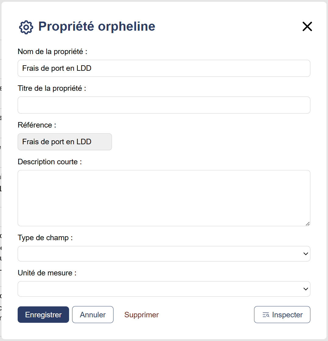 Propriété orpheline