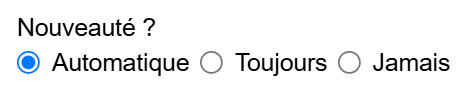 Champ Nouveauté